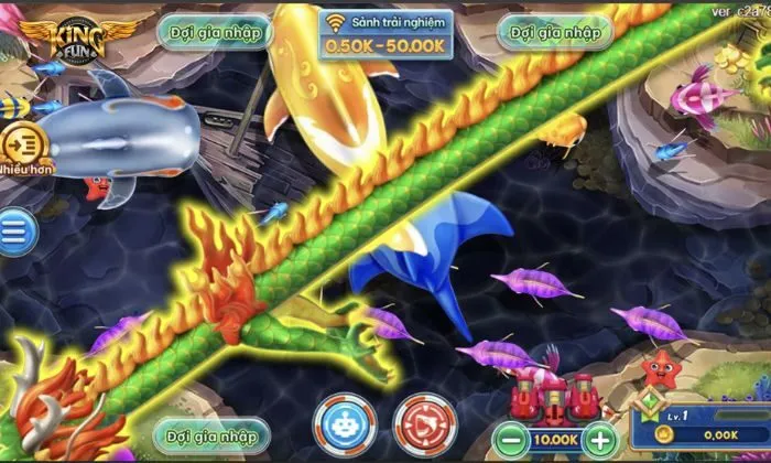 Cần sử dụng linh hoạt các chiến thuật khi bắn cá