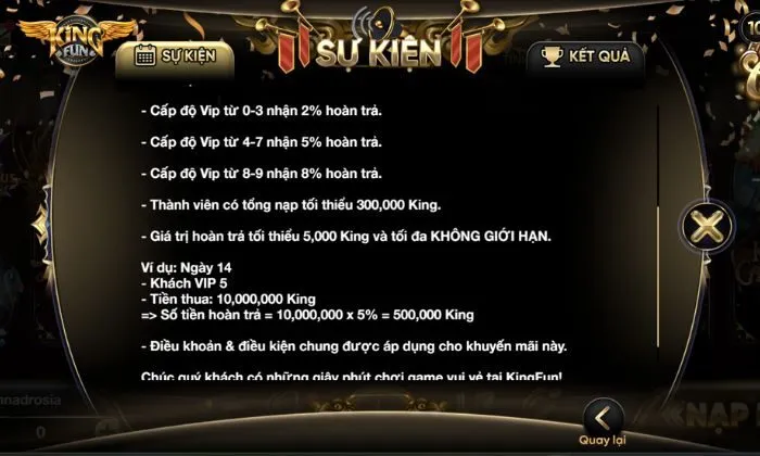 Chương trình Khuyến mãi: Hoàn trả game hot mỗi ngày mới nhất